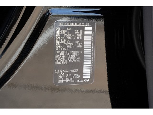 2027 INFINITI QX80 PURE