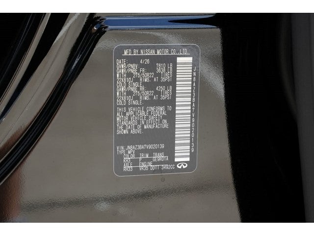2027 INFINITI QX80 LUXE