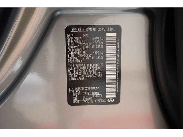 2027 INFINITI QX80 AUTOGRAPH