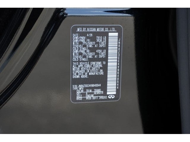 2027 INFINITI QX80 AUTOGRAPH