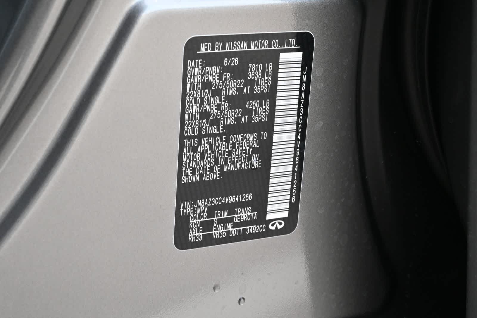 2027 INFINITI QX80 AUTOGRAPH
