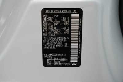 2026 INFINITI QX80 AUTOGRAPH