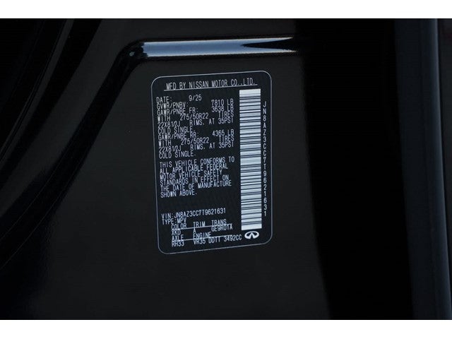 2026 INFINITI QX80 AUTOGRAPH