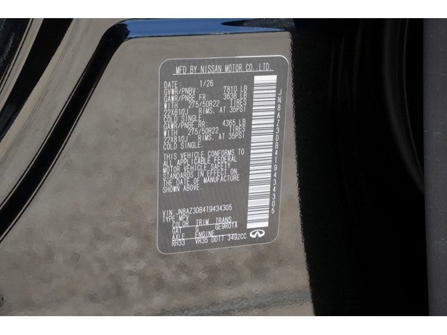 2026 INFINITI QX80 SPORT