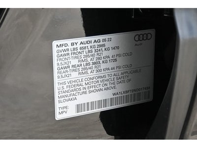 2022 Audi Q7 Premium Plus