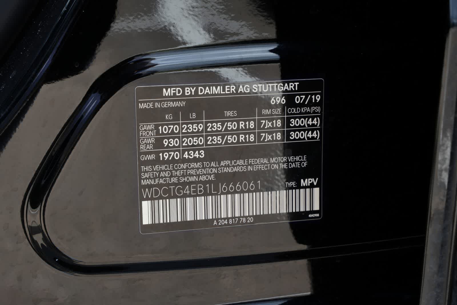 2020 Mercedes-Benz GLA 250 GLA 250