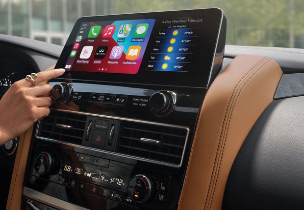 2024 INFINITI QX80 Key Features - WIRELESS APPLE CARPLAY® INTEGRATION | Clear Lake INFINITI in Houston TX